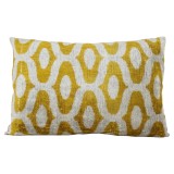 IKAT SILK UNIQUE YELLOW PATTERN Q407